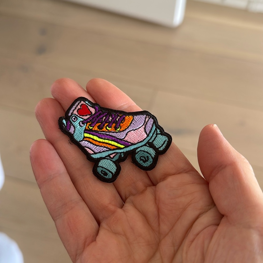 Stoney Clover Lane rollerskate patch